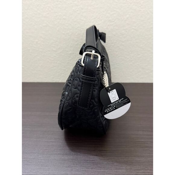 Miffy Black Quilted Shoulder Bag - Picture 3 of 5